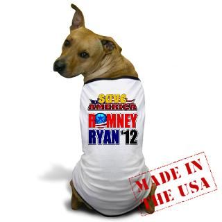 2012 Gifts  2012 Pet Apparel  Romney Ryan 2012 Dog T Shirt