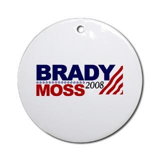 Brady Moss 2008 Ornament (Round) for $12.50