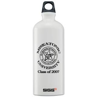 miskatonic class of 2007 sigg water bottle