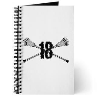 Lacrosse Number 18 Journal for