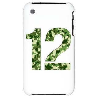 Number 12, Camo iPhone Case