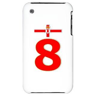 Northern Ireland number 8 style iPhone Case
