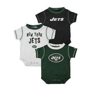 New York Jets Infant 3 Piece Creeper Set