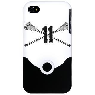 Lacrosse Number 11 iPhone Case