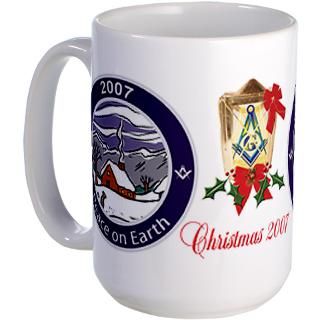 Masonic Christmas 2007 Large Mug