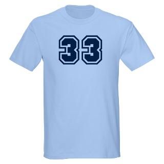 33 T shirts  Number 33 Light T Shirt