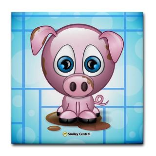 view larger piggy tile coaster $ 5 99 qty availability product number