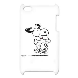 Dancing Snoopy iPod Touch4 Case  Peanuts iPod Cases  Snoopy