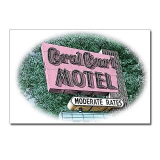 Coral Court Motel Postcards (Package of 8)  Built for Speed The