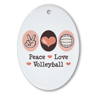 Volleyball Player Christmas Ornaments  Unique Designs