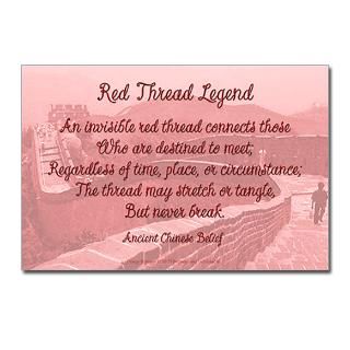 Red Thread Great Wall Postcards (Package of 8)