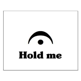 Hold Me (Im a Fermata) Small Poster  Hold me  Cloverbelle