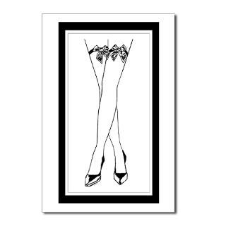 Stockings with Bows Postcards (8) for $9.50