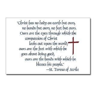 St. Teresa of Avila Quote Postcards (Package of 8)  Teresa of Avila