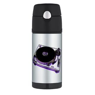 Gifts  Gramophone Drinkware  Turntable Thermos Bottle (12 oz