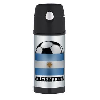  Argentina Drinkware  Argentina Soccer Thermos Bottle (12 oz