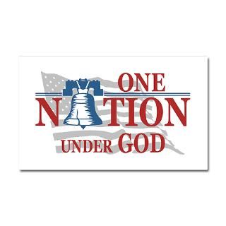 Election Car Accessories  One Nation Under God Car Magnet 20 x 12