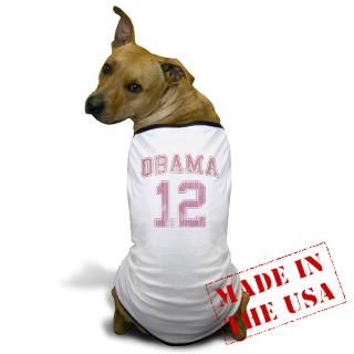 2012Meterproobama Pet Apparel  Obama 12 Vintage [pink] Dog T Shirt