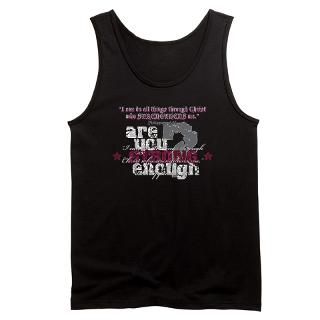 Tank Tops  Philippians 413 Mens Dark Tank Top