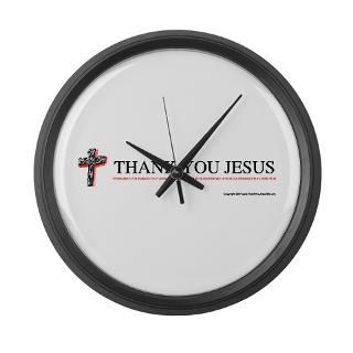 Jesus Gifts  Jesus Home Decor  17 inch Wall Clock