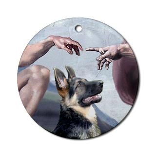 Creation G Shep (15) Ornament (Round) for $12.50