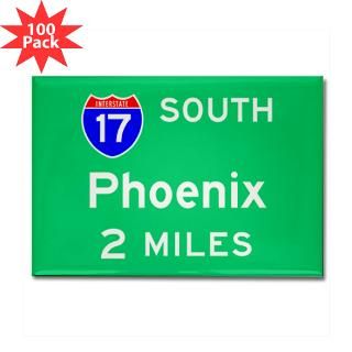 and Entertaining  Phoenix AZ 17 South Rectangle Magnet (100 pack
