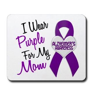 Wear Purple For My Mom 18 (AD) Mousepad for $13.00