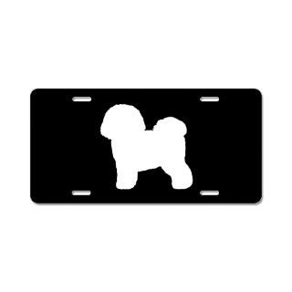 Bichon Frise Aluminum License Plate for $19.50