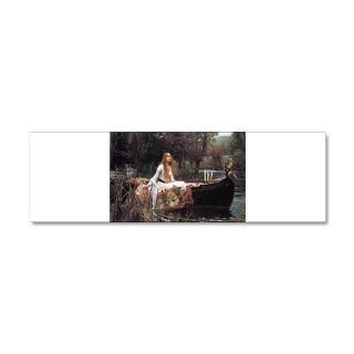 Chivalry Gifts  Chivalry Wall Decals  Lady of Shalott 21x7 Wall