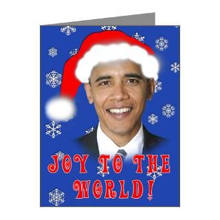 Note Cards  President Obama Holiday Cards 20 with Envelopes