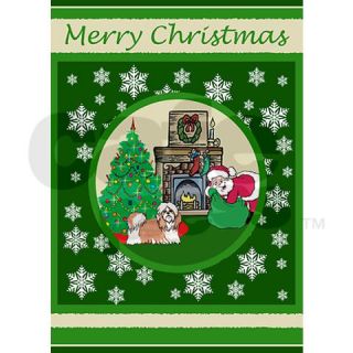 Greeting Cards  Santa & A Shih Tzu Greeting Cards (Pk of 20