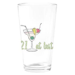 21 at Last B Day Pint Glass for $16.00