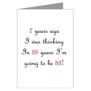 21 Gifts  21 Greeting Cards  21st Birthday Math Greeting Card