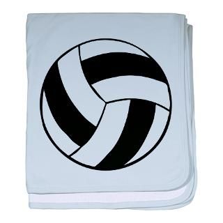 VOLLEYBALL 22 green baby blanket for $29.50