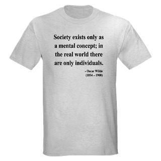 Author T shirts  Oscar Wilde 21 Light T Shirt