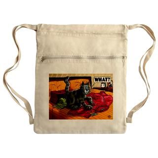 what_cat_sweater_23x35.png Reusable Shopping Bag