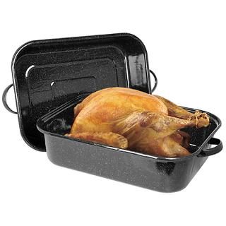 Granite Ware 25 lb. Large Covered Roaster for $27.95