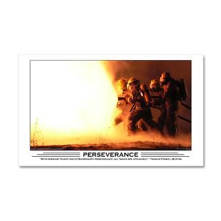 Fire Wall Decals  Firefighter Perseverance 38.5 x 24.5 Wall Peel