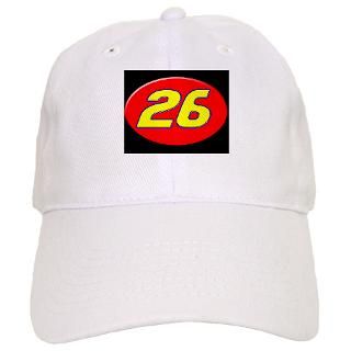& Caps  Ricky Bobby Number 26 Talladega Nights Racing Baseball Cap