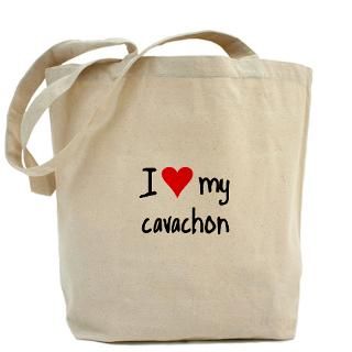 Love My Cavachon Bags & Totes  Personalized I Love My Cavachon Bags