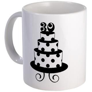 30 Gifts  30 Drinkware  Stylish 30th Birthday Mug