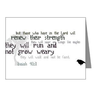 Bible Gifts  Bible Note Cards  Isaiah 4031 Note Cards (Pk of 20)