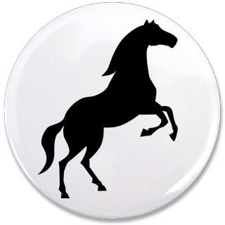 Animals Gifts  Animals Buttons  Shadow horse 3.5 Button