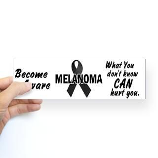 Melanoma Cancer Stickers  Car Bumper Stickers, Decals