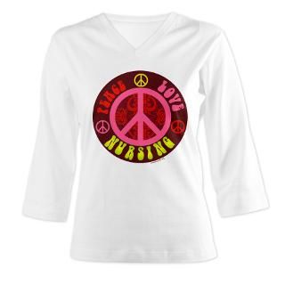 peace love nursing 3 4 sleeve t shirt $ 34 99