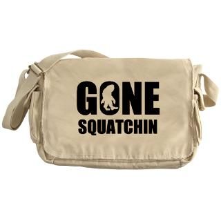 Gone sqautchin Messenger Bag for $37.50