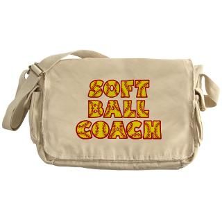 Softball Coach Messenger Bag for $37.50