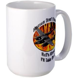 Afraid Gifts  Afraid Drinkware  P 38 Lightning Mug