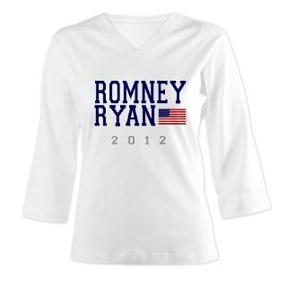 Romney Ryan Gifts  Romney Ryan Long Sleeve Ts  ROMNEY RYAN Women