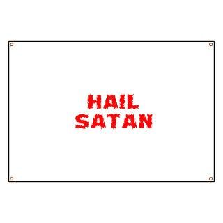 Huge 28x42 Satan Enthroned Banner by SatanEnthroned